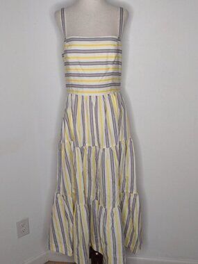 NWT Jason Wu Women's White/Yellow/Black Dress Size 8